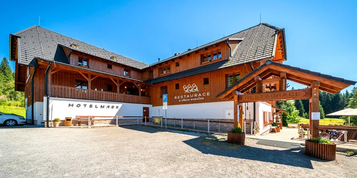 Šumavská Modrava: vybavené apartmány pre dvoch alebo rodinu, vrátane polpenzie aj privátneho wellness