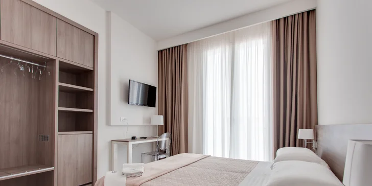 Ravenna: hotel pri pláži, bazén aj strava podľa výberu od raňajok až po plnú penziu