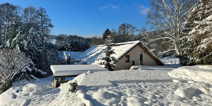 Apartmány v Krkonošiach s 3 hod. privátnym wellness pre dvoch aj rodinu