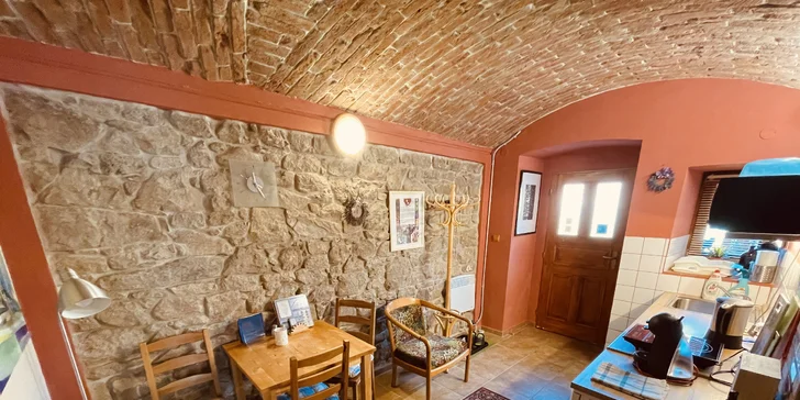 Útulné apartmány na brehu Slapskej priehrady: možnosť wellness, požičanie kanoe a plavby člnom s kapitánom