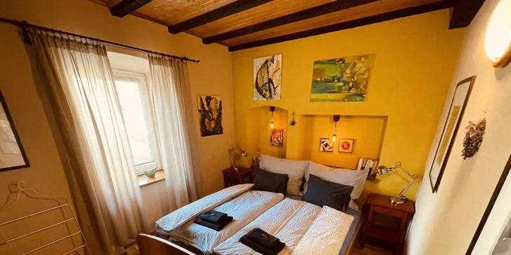 Útulné apartmány na brehu Slapskej priehrady: možnosť wellness, požičanie kanoe a plavby člnom s kapitánom