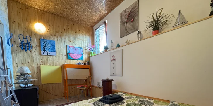 Útulné apartmány na brehu Slapskej priehrady: možnosť wellness, požičanie kanoe a plavby člnom s kapitánom