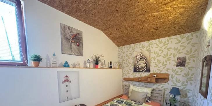 Útulné apartmány na brehu Slapskej priehrady: možnosť wellness, požičanie kanoe a plavby člnom s kapitánom