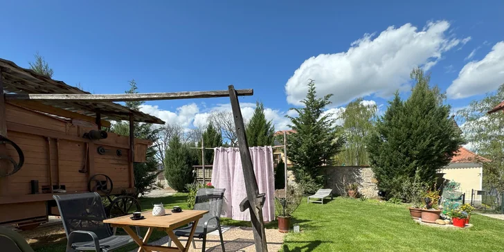 Útulné apartmány na brehu Slapskej priehrady: možnosť wellness, požičanie kanoe a plavby člnom s kapitánom