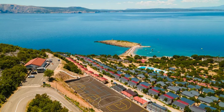 Chorvátsko: mobilný dom až pre 8 osôb, kemp s neobmedzeným vstupom do bazénov