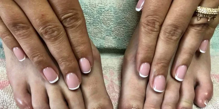 Suchá pedikúra alebo gél lak na ruky aj nohy v salóne Dotyky krásy