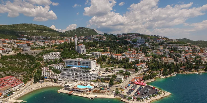 Bosna a Hercegovina: hotel Sunce Neum 100 m od mora, bazén a polpenzia alebo plná penzia