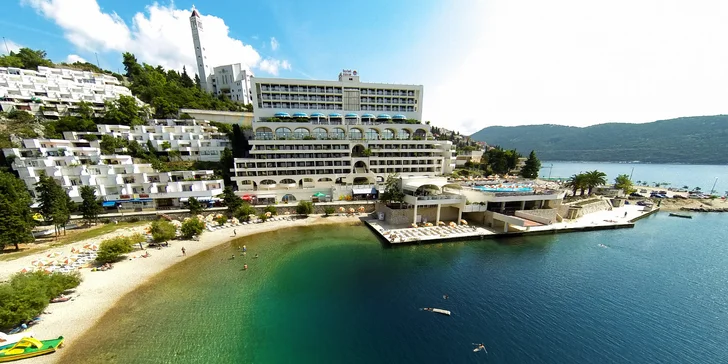 Bosna a Hercegovina: hotel Sunce Neum 100 m od mora, bazén a polpenzia alebo plná penzia