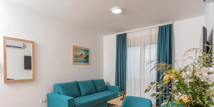 Krásne apartmány v Petrovaci, 200 metrov od pláže a strešná terasa s výhľadom