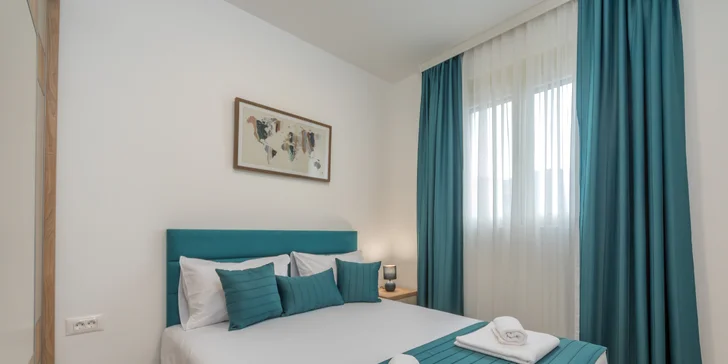 Krásne apartmány v Petrovaci, 200 metrov od pláže a strešná terasa s výhľadom