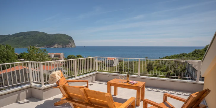 Krásne apartmány v Petrovaci, 200 metrov od pláže a strešná terasa s výhľadom