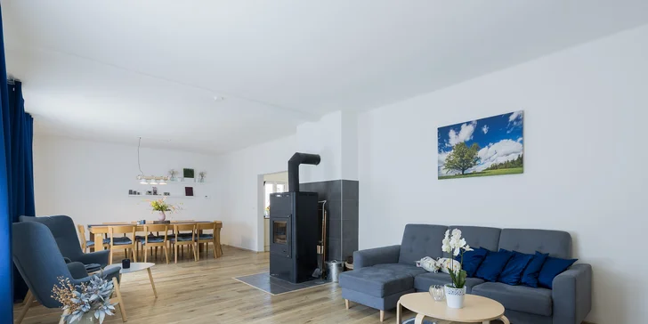 Vrbno pod Pradědem: luxusný apartmánový dom pre 10 osôb, 7 km od Karlovej Studánky