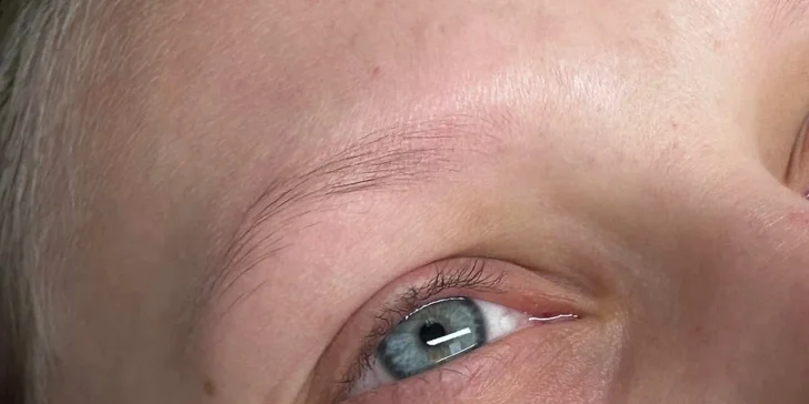 Prirodzene pôsobiace zahustenie mihalníc (1D alebo 2D mihalnice), laminácia obočia či lash lift