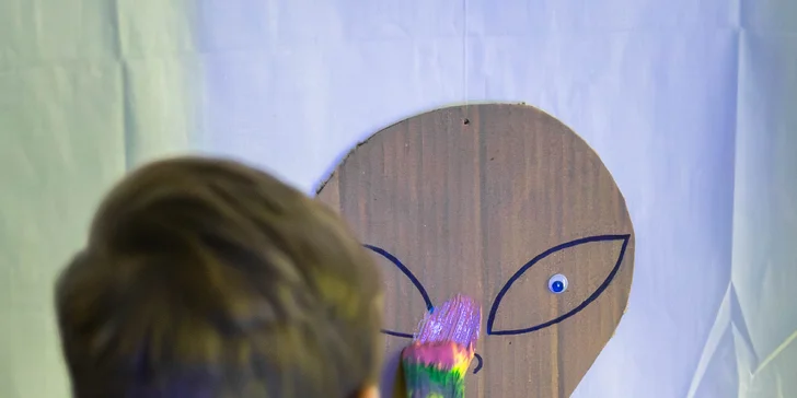 Zážitkové maľovanie alebo dve hodiny kreatívnej hry pre deti od 3 rokov: VYFARBI SA! alebo MAGNETÁČIK