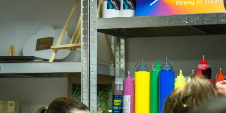 Zážitkové maľovanie alebo dve hodiny kreatívnej hry pre deti od 3 rokov: VYFARBI SA! alebo MAGNETÁČIK