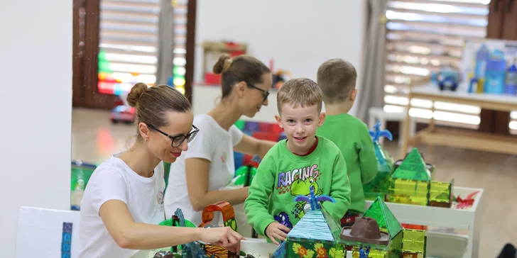 Zážitkové maľovanie alebo dve hodiny kreatívnej hry pre deti od 3 rokov: VYFARBI SA! alebo MAGNETÁČIK