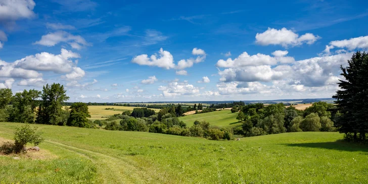 Vysočina plná zážitkov: relaxačný pobyt s privátnou saunou aj s výrobou sklenených šperkov