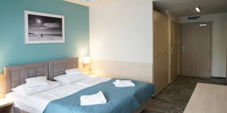 Pohoda v Kolobřehu pre pár aj rodinu: raňajky alebo polpenzia a wellness