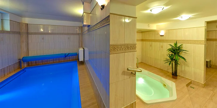 Pohoda v Kolobřehu pre pár aj rodinu: raňajky alebo polpenzia a wellness