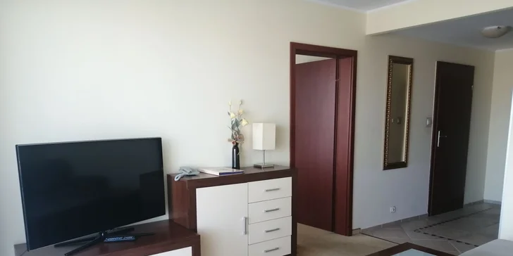 Pohoda v Kolobřehu pre pár aj rodinu: raňajky alebo polpenzia a wellness