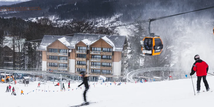 Resort v poľských Jizerkách: raňajky alebo polpenzia, wellness, aquapark aj možnosť apartmánu so súkromnou saunou