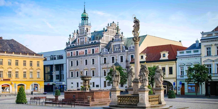 Romantika v Kolíne: pobyt s raňajkami, súkromným wellness a sektom