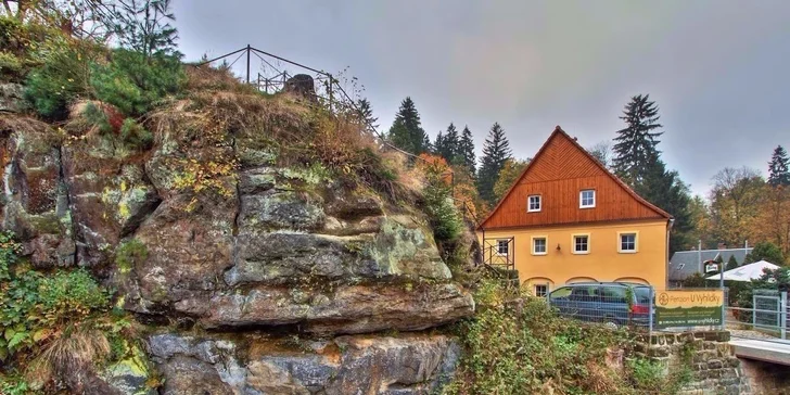Dovolenka v malebnej prírode Českého Švajčiarska: penzión s raňajkami alebo polpenziou