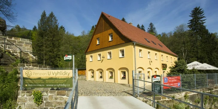 Dovolenka v malebnej prírode Českého Švajčiarska: penzión s raňajkami alebo polpenziou