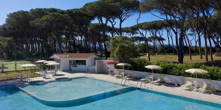 Luxusná dovolenka v Toskánsku: 5* hotel priamo pri pláži, raňajky alebo polpenzia, animácie