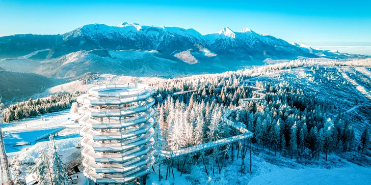 Pobyt so stravou a wellness blízko Chodníka korunami stromov Bachledka: zľavy na vstupy aj skipasy