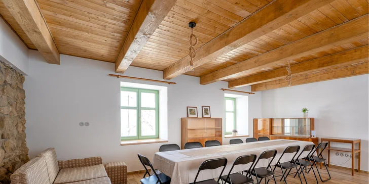 Útulné apartmány v chalupe v Žďárskych vrchoch s možnosťou sauny