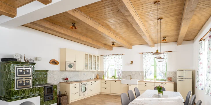 Útulné apartmány v chalupe v Žďárskych vrchoch s možnosťou sauny