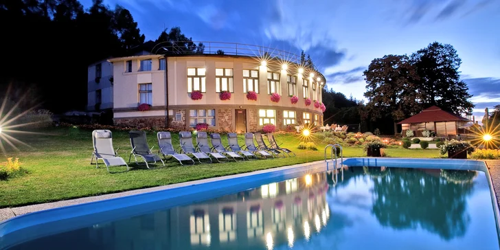 Relax alebo dámska jazda v Brdoch: polpenzia, wellness aj športové vyžitie