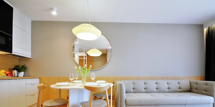 Pobyt pri Kolobrzegu pre dvoch aj rodinu: moderne vybavené apartmány a raňajky aj wellness