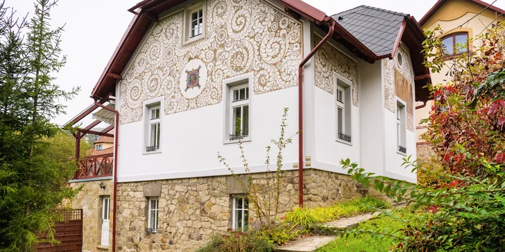 Krásne apartmány v Luhačoviciach s raňajkami a možnosťou súkromnej vírivky