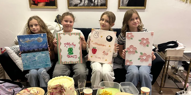 Kreatívne maľovanie pre každého: 3-hodinový kurz pre deti aj dospelých