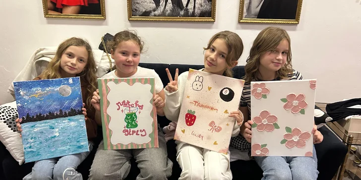 Kreatívne maľovanie pre každého: 3-hodinový kurz pre deti aj dospelých