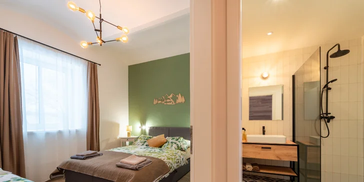 Nádherné apartmány vo Veľkých Losinách: kapacita až 8 osôb, možnosť raňajok aj wellness