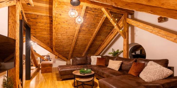 Nádherné apartmány vo Veľkých Losinách: kapacita až 8 osôb, možnosť raňajok aj wellness