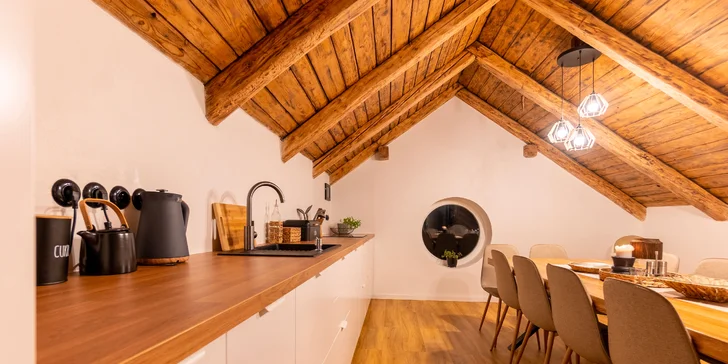 Nádherné apartmány vo Veľkých Losinách: kapacita až 8 osôb, možnosť raňajok aj wellness