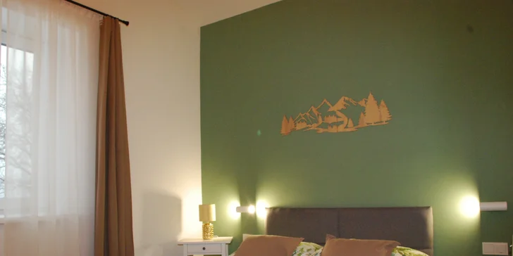 Nádherné apartmány vo Veľkých Losinách: kapacita až 8 osôb, možnosť raňajok aj wellness