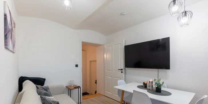 Nádherné apartmány vo Veľkých Losinách: kapacita až 8 osôb, možnosť raňajok aj wellness