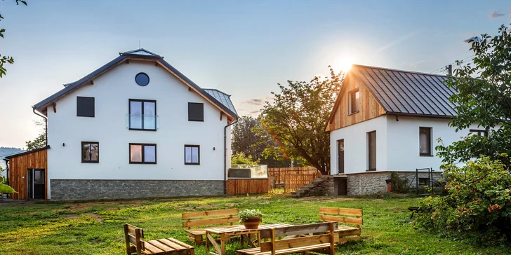 Nádherné apartmány vo Veľkých Losinách: kapacita až 8 osôb, možnosť raňajok aj wellness