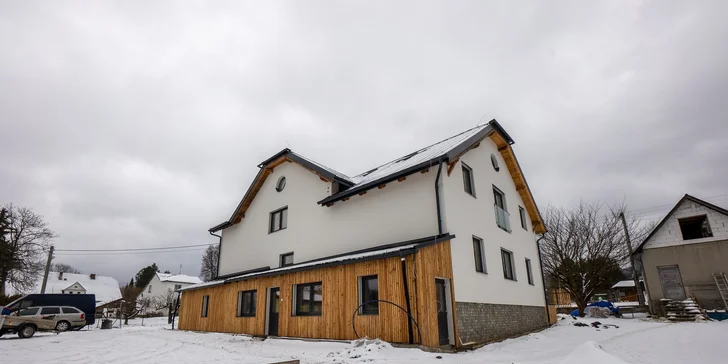 Nádherné apartmány vo Veľkých Losinách: kapacita až 8 osôb, možnosť raňajok aj wellness