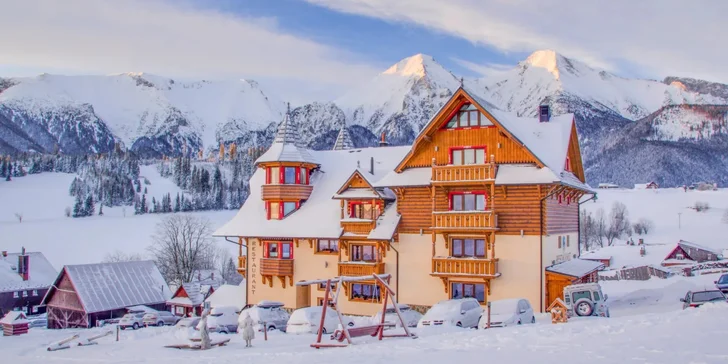 Okúzľujúci pobyt vo Wellness Penzióne*** Strachan alebo Chalete v Belianskych Tatrách