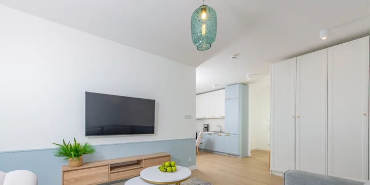 Prémiové apartmány v Kolobřehu kúsok od pláže: neobmedzený wellness, vnútorný detský aquapark