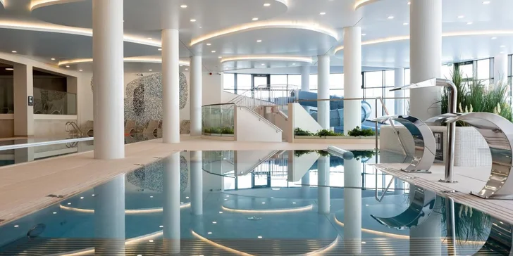 Prémiové apartmány v Kolobřehu kúsok od pláže: neobmedzený wellness, vnútorný detský aquapark