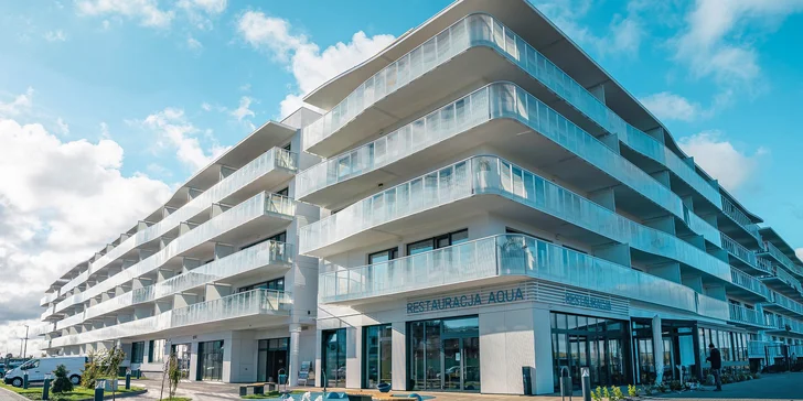 Prémiové apartmány v Kolobřehu kúsok od pláže: neobmedzený wellness, vnútorný detský aquapark