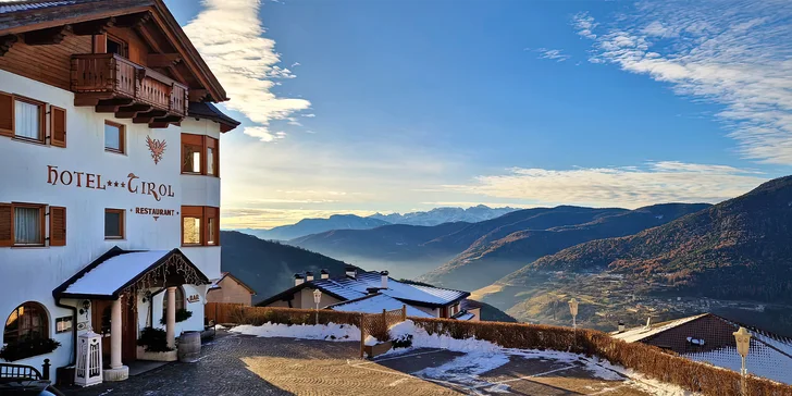 Zimné Brentské Dolomity s raňajkami alebo polpenziou a wellness pre 2 osoby