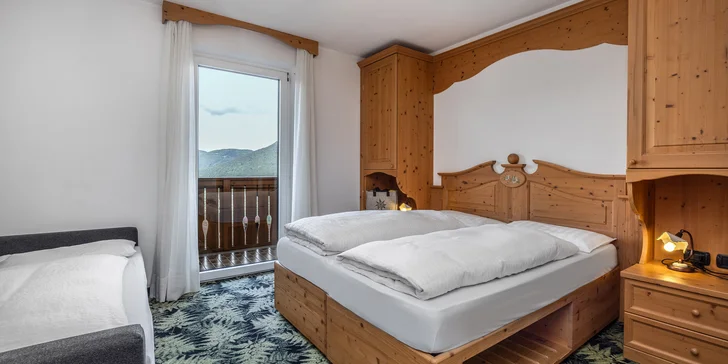 Zimné Brentské Dolomity s raňajkami alebo polpenziou a wellness pre 2 osoby